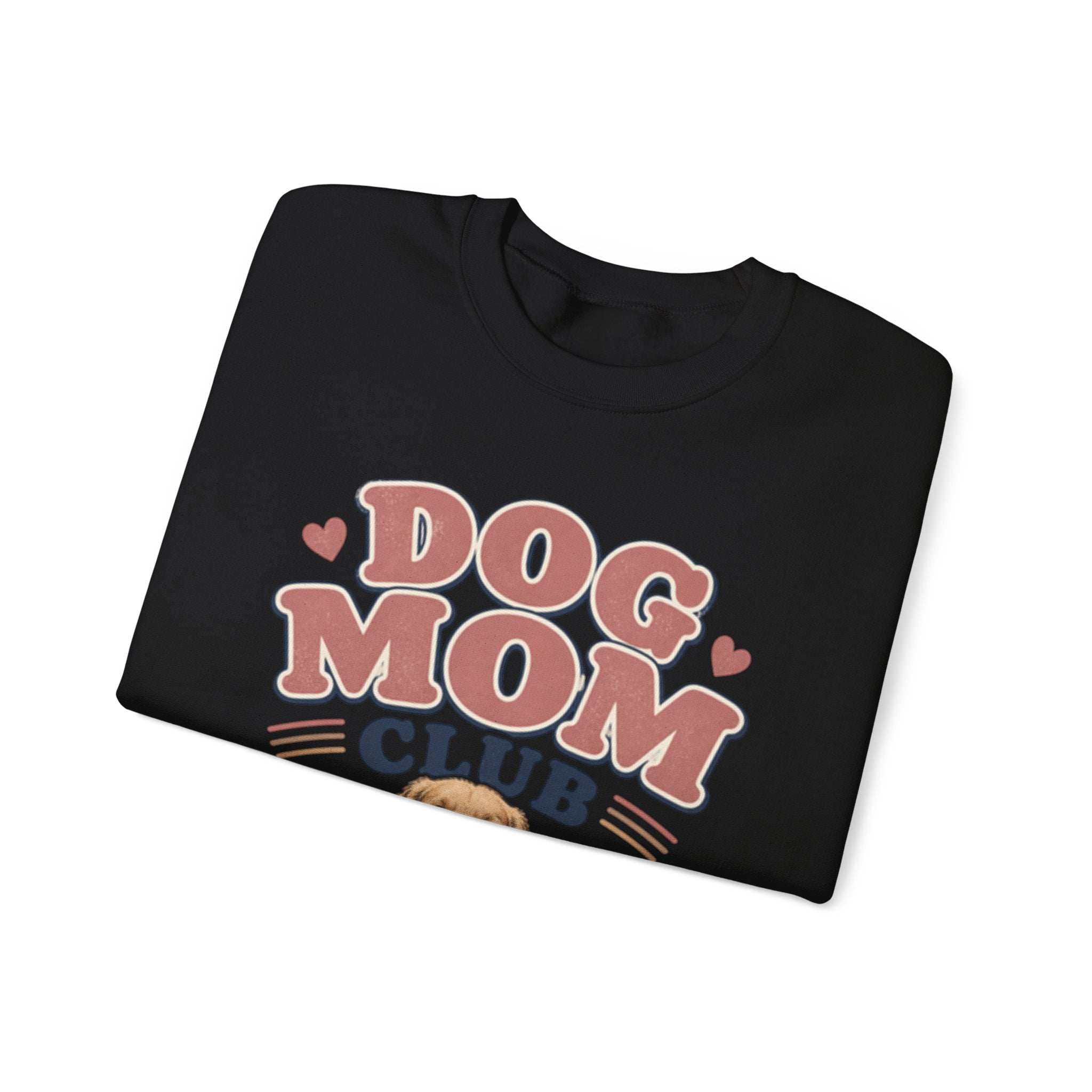 Dog Mom Club Sweatshirt — Cozy Crewneck for Dog Lovers