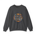 Fall Vibes Crewneck Sweatshirt — Pumpkin, Apples & Football Autumn Graphic