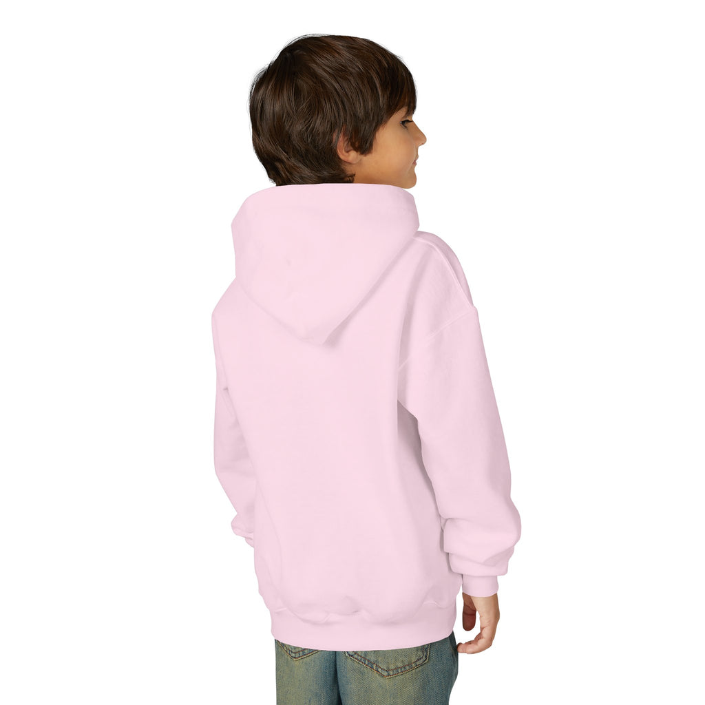 Youth Halloween Hoodie - "Treats Only" Pumpkin Dog Graphic