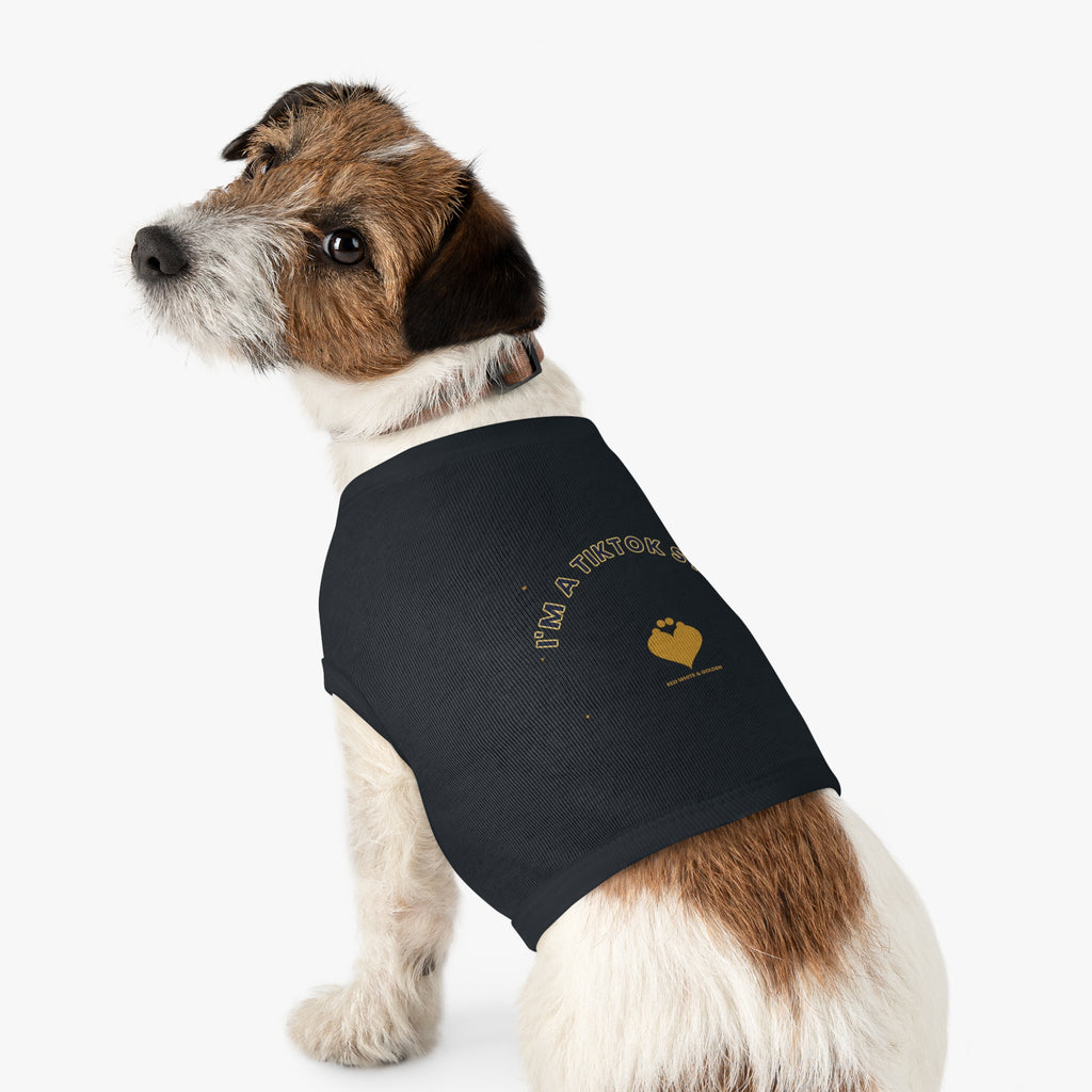 I'm A TikTok Star Pet Tank Top – Cute Social Media Dog/Cat Tee