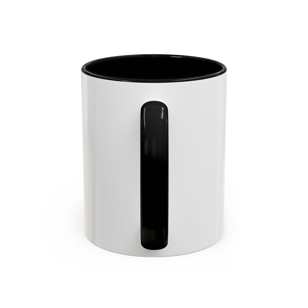 Accent Coffee Mug — “I’m an Astronaut, You’re the Moon” Dog Moonlight Design
