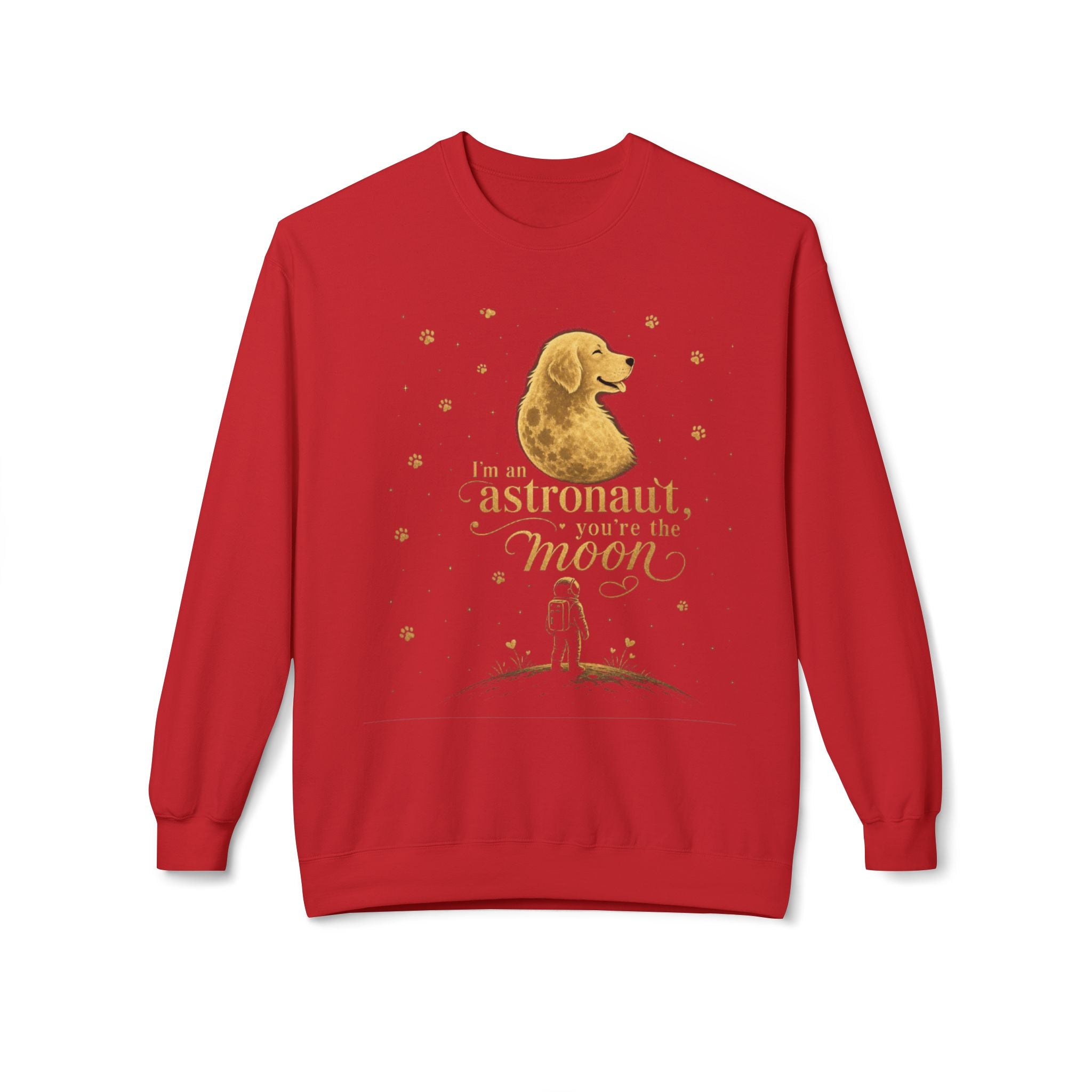 Astronaut & Dog Moon Sweatshirt