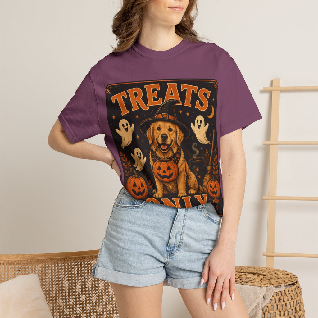 Halloween 'Treats Only' Dog T-Shirt