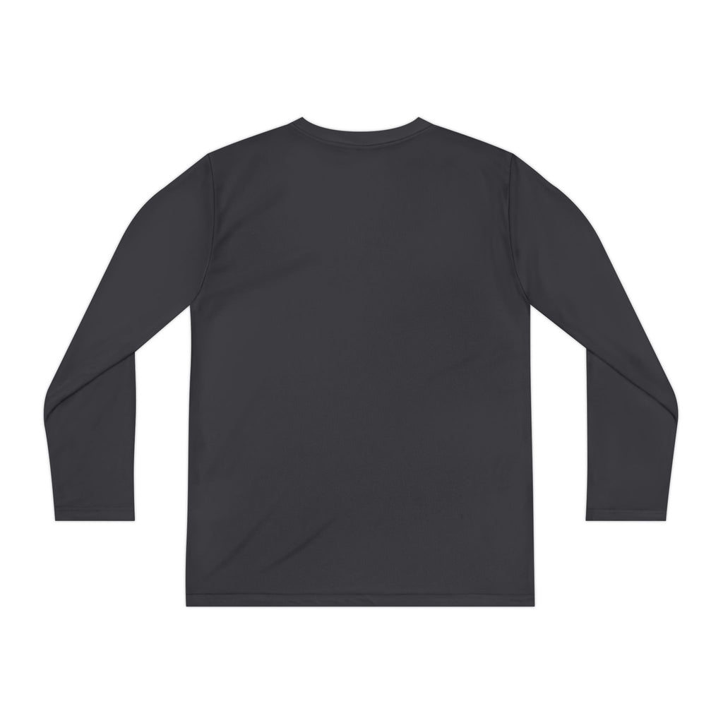 Halloween 'Treats Only' Youth Long Sleeve Tee - Cute Puppy & Ghosts Pumpkin Shirt