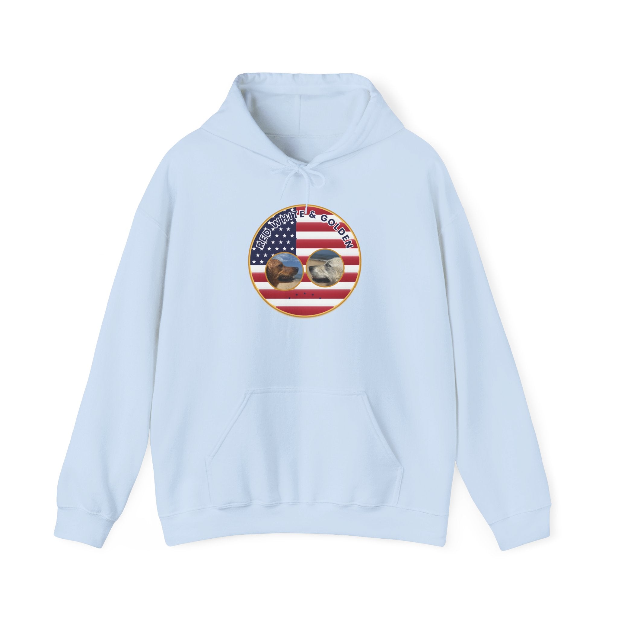 American Flag Sunglasses Hoodie — Patriotic USA Eagle Graphic Sweatshirt