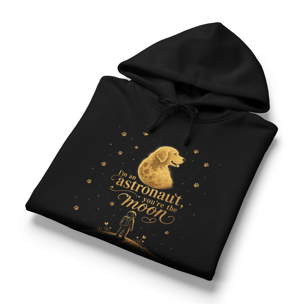 Women's 'Astronaut on the Moon' Cute Chick Hoodie – Organic Cozy Pullover