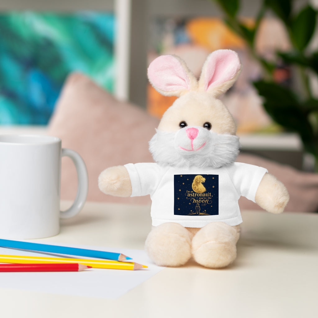 Teddy Bear — 'Instrumental Moon' Plush with Graphic Tee