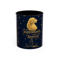 Accent Coffee Mug — “I’m an Astronaut, You’re the Moon” Dog Moonlight Design