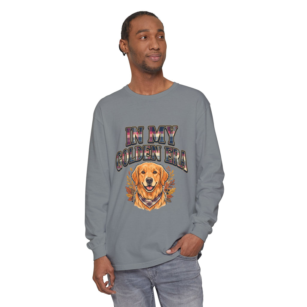 In My Golden Era Long Sleeve T-Shirt — Golden Retriever Graphic