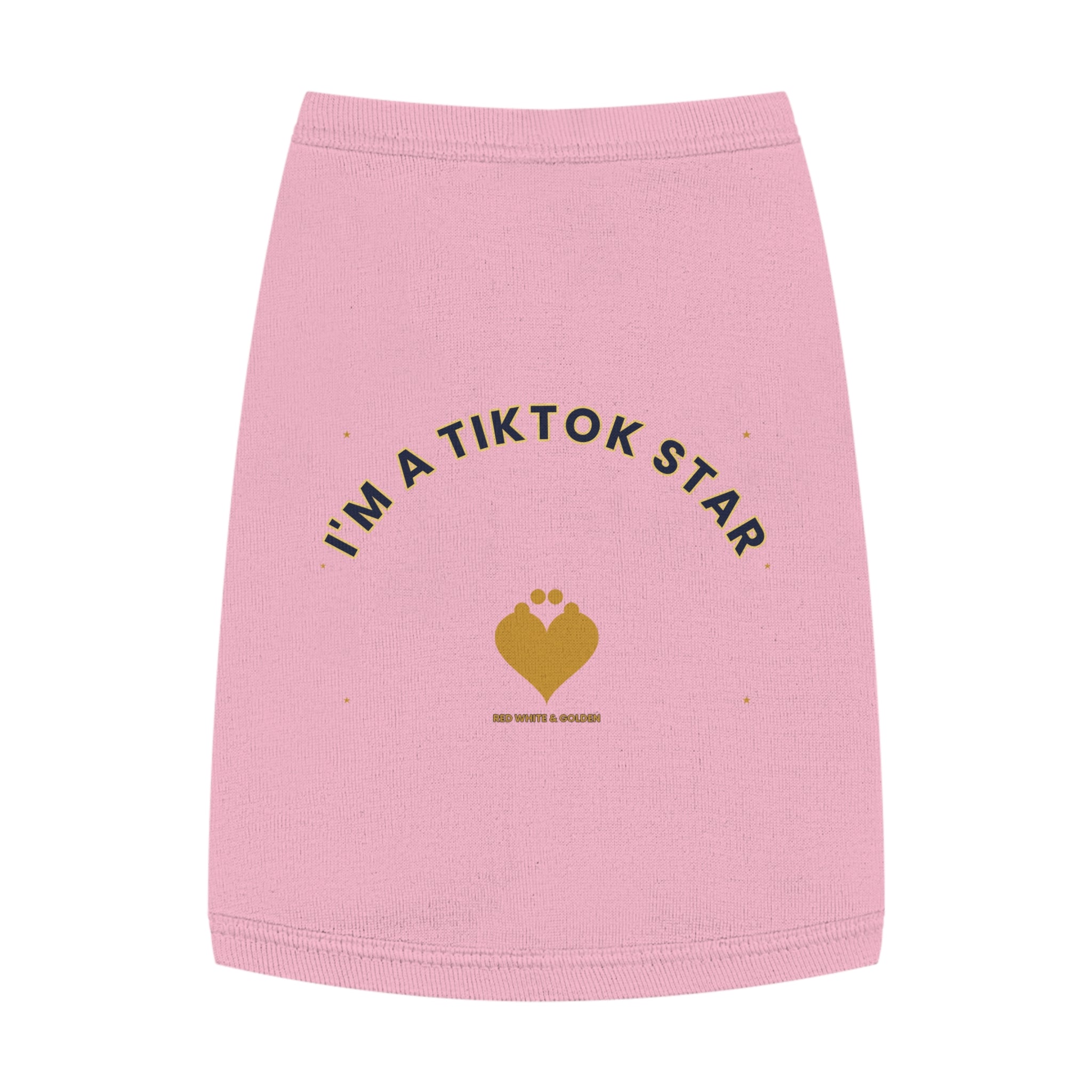 I'm A TikTok Star Pet Tank Top – Cute Social Media Dog/Cat Tee