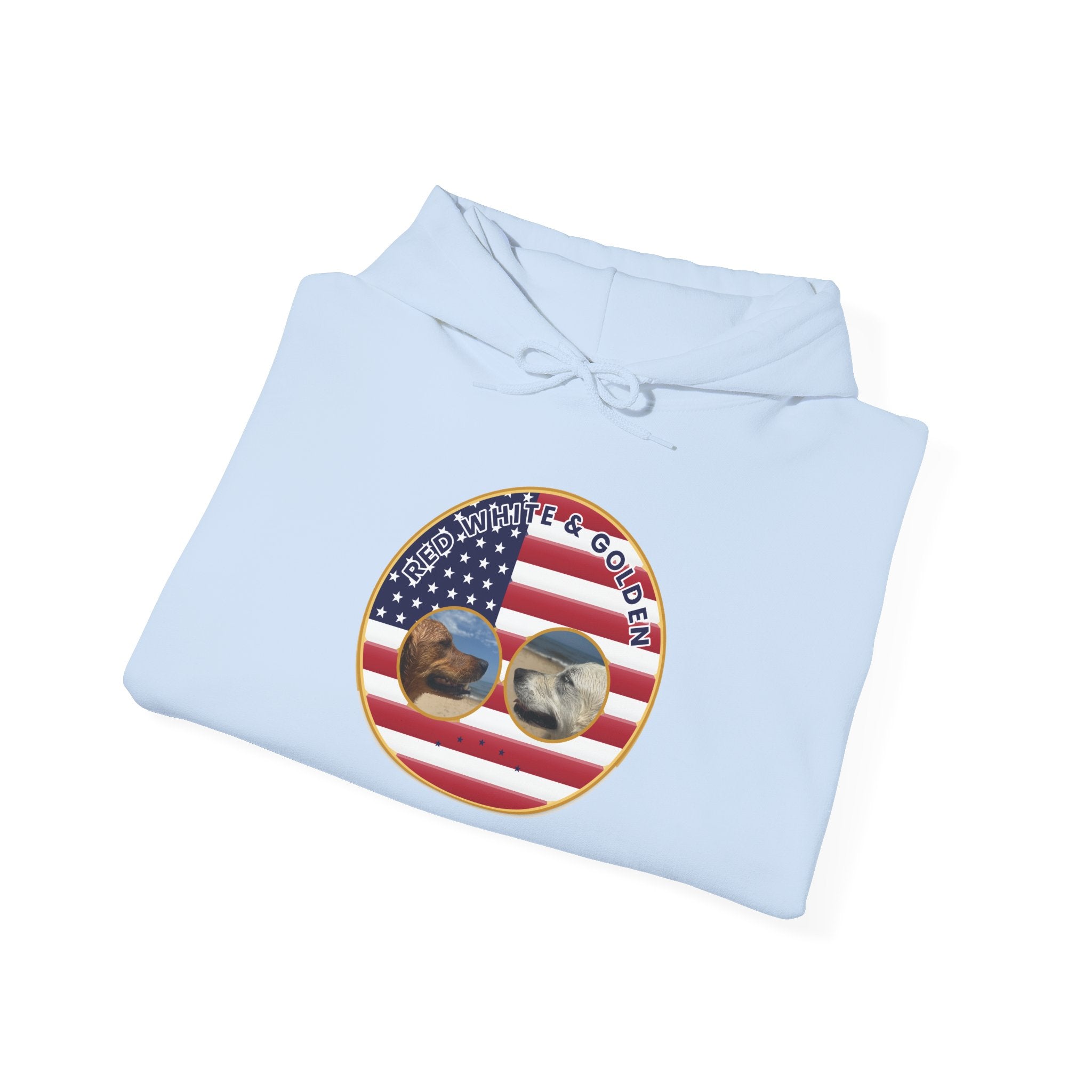 American Flag Sunglasses Hoodie — Patriotic USA Eagle Graphic Sweatshirt