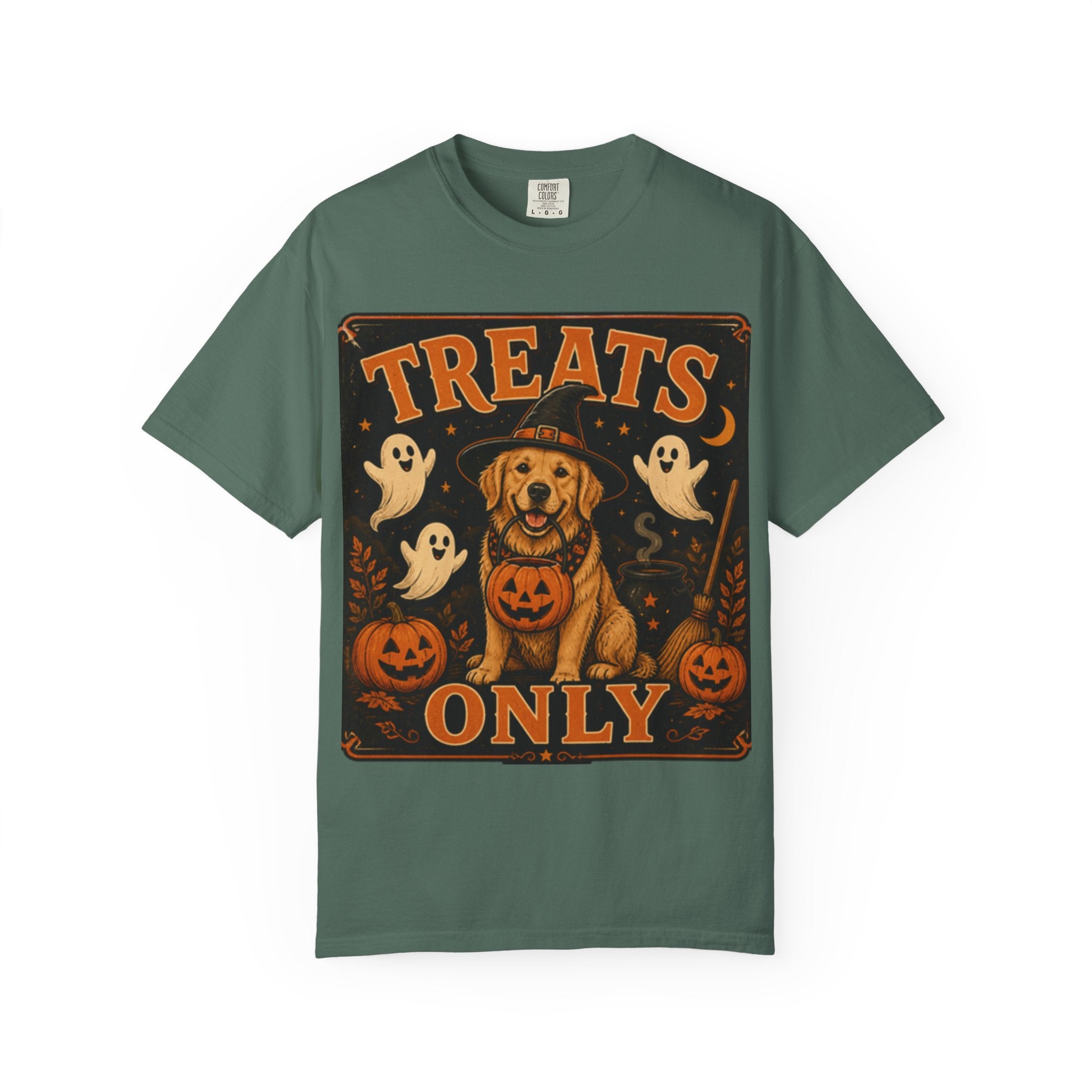 Halloween 'Treats Only' Dog T-Shirt