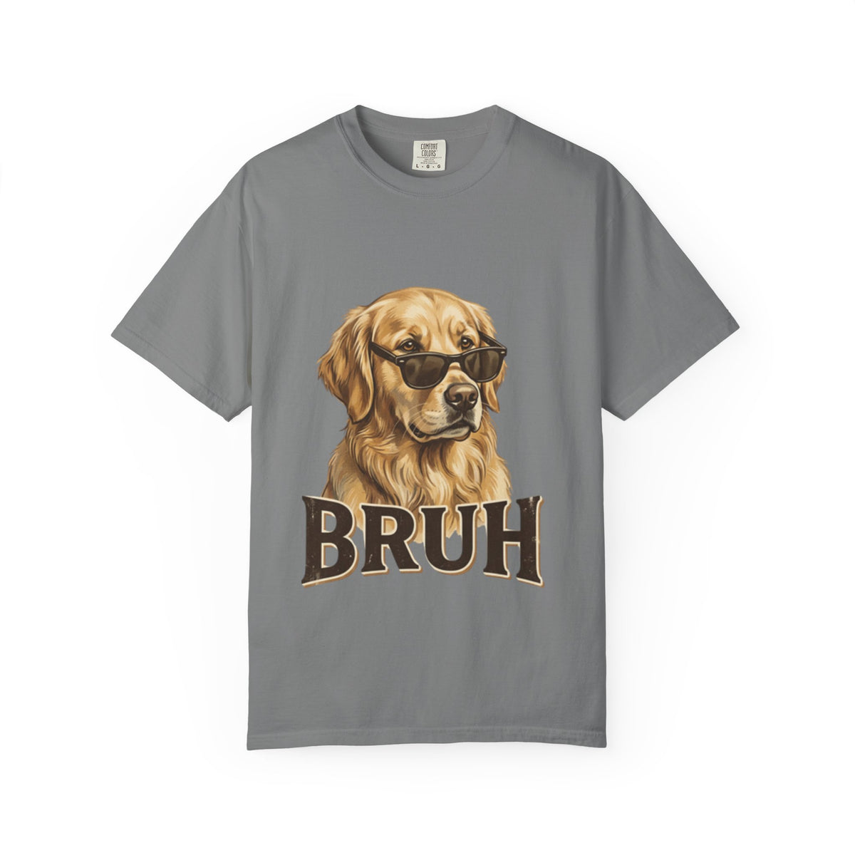 Bruh Sunglasses Golden Retriever T-Shirt