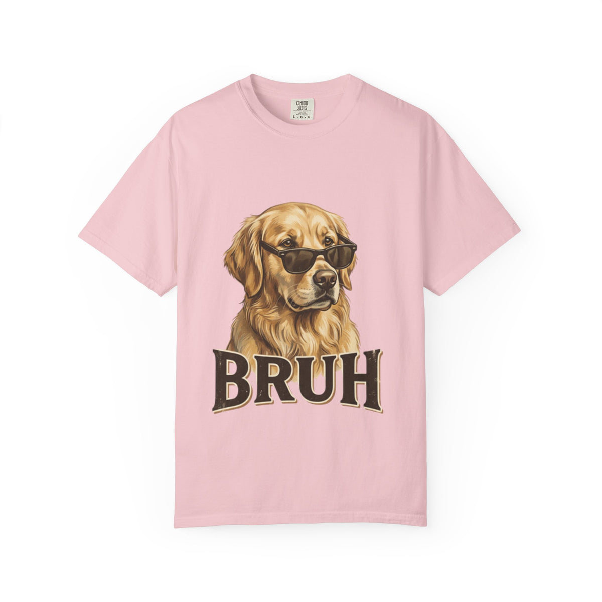 Bruh Sunglasses Golden Retriever T-Shirt