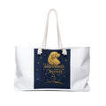Weekender Bag - "I’m an Astronaut, You’re the Moon" Dog Moon Graphic Travel Tote