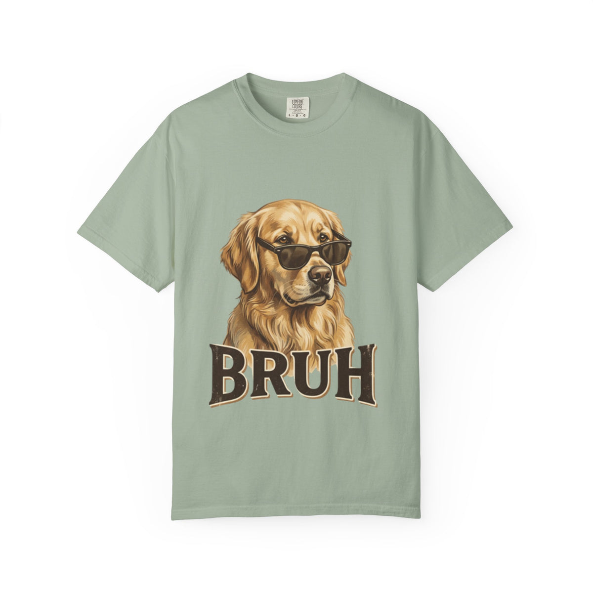 Bruh Sunglasses Golden Retriever T-Shirt