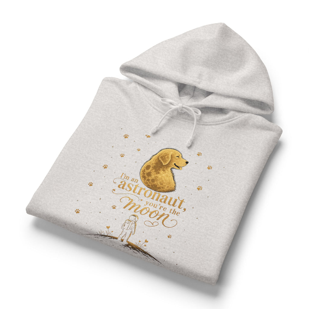 Women's 'Astronaut on the Moon' Cute Chick Hoodie – Organic Cozy Pullover