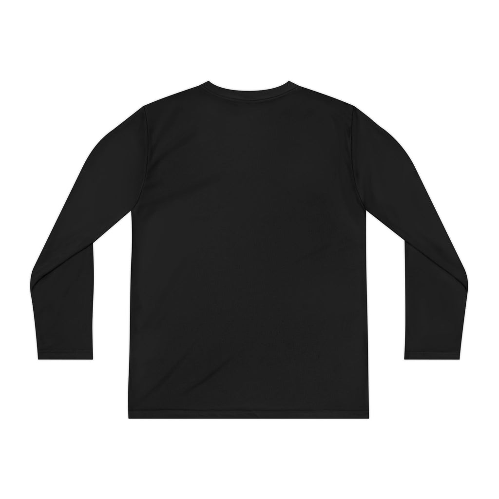 Halloween 'Treats Only' Youth Long Sleeve Tee - Cute Puppy & Ghosts Pumpkin Shirt