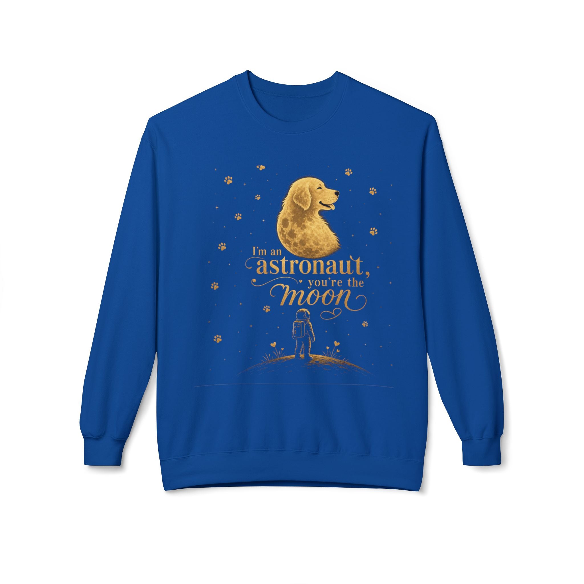 Astronaut & Dog Moon Sweatshirt