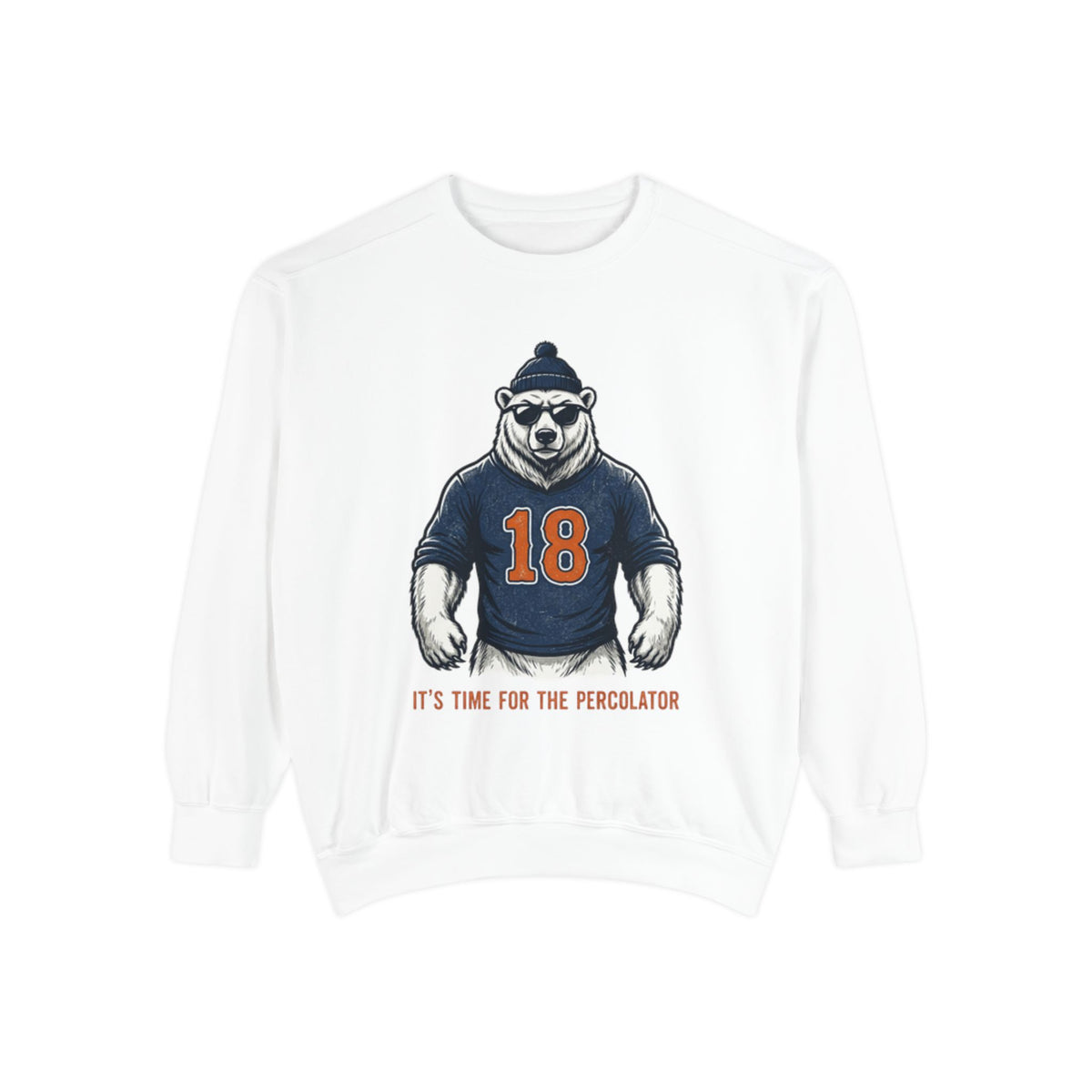 Bear Mascot Sweatshirt — "It's Time for the Predator" Team Pullover