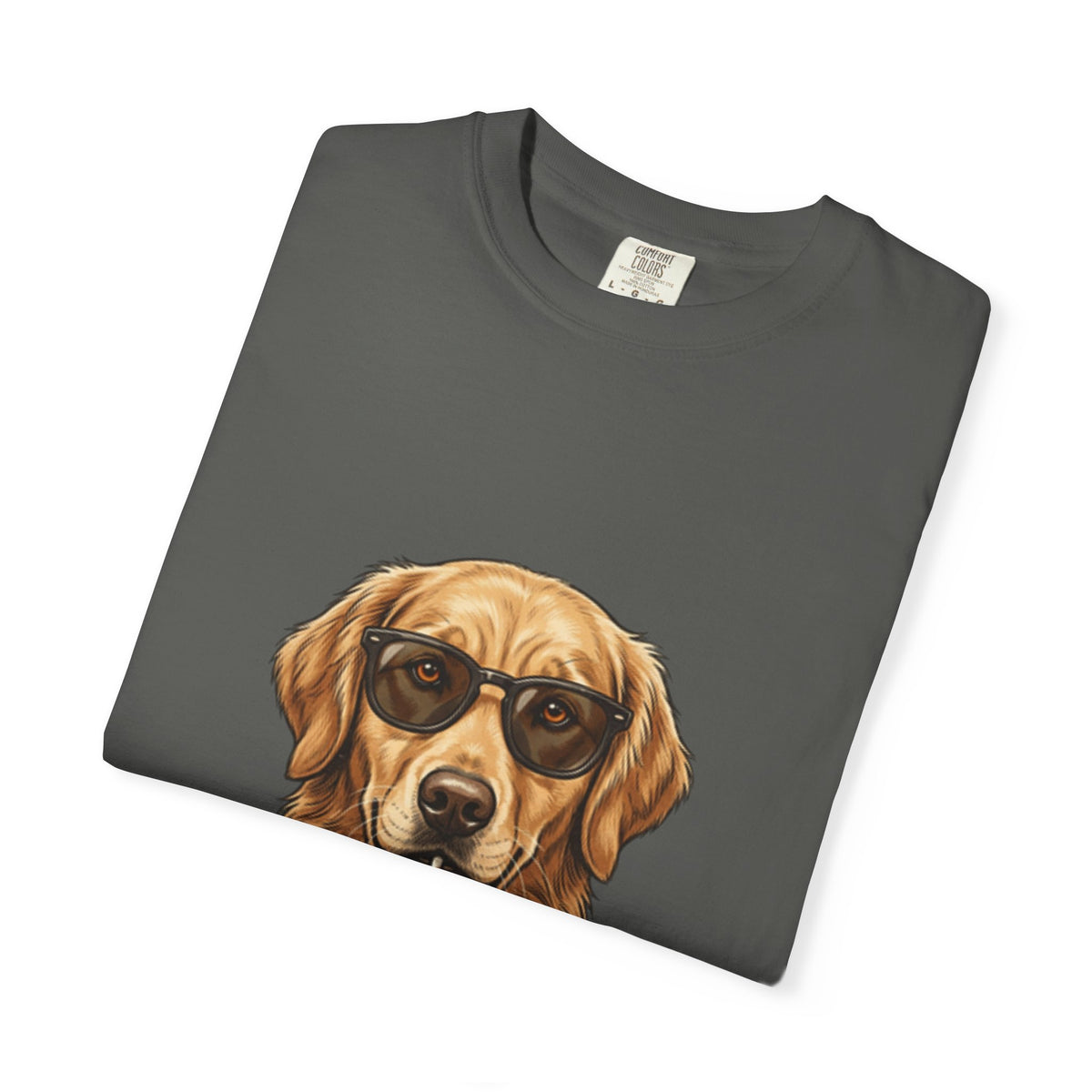Cold Brew Golden Retriever T-Shirt — Dog Coffee Lover Tee