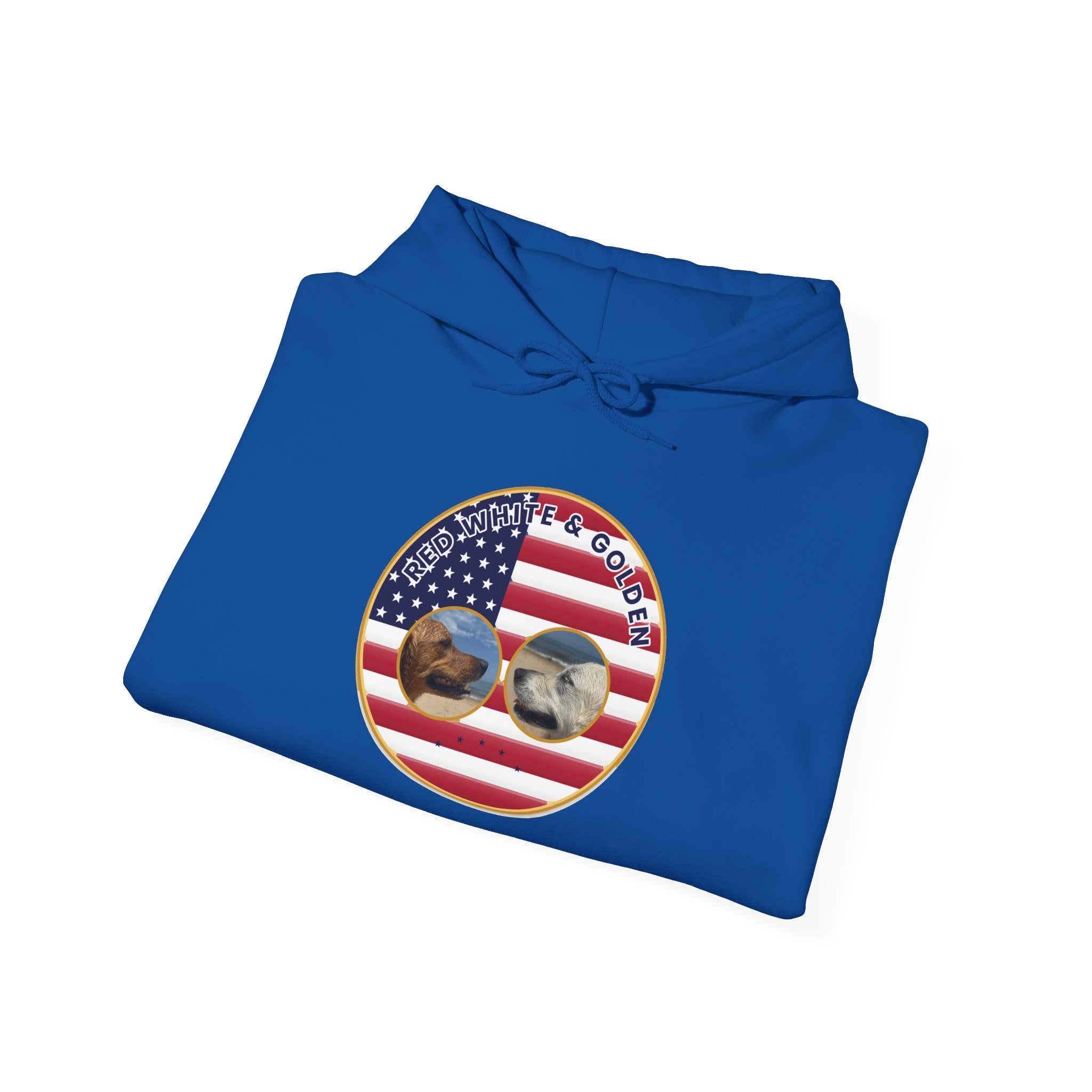 American Flag Sunglasses Hoodie — Patriotic USA Eagle Graphic Sweatshirt