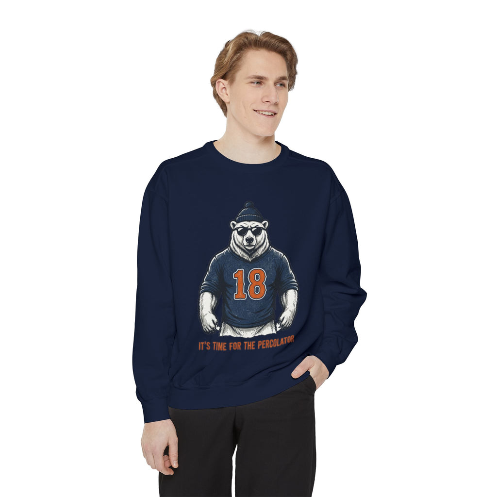 Bear Mascot Sweatshirt — "It's Time for the Predator" Team Pullover