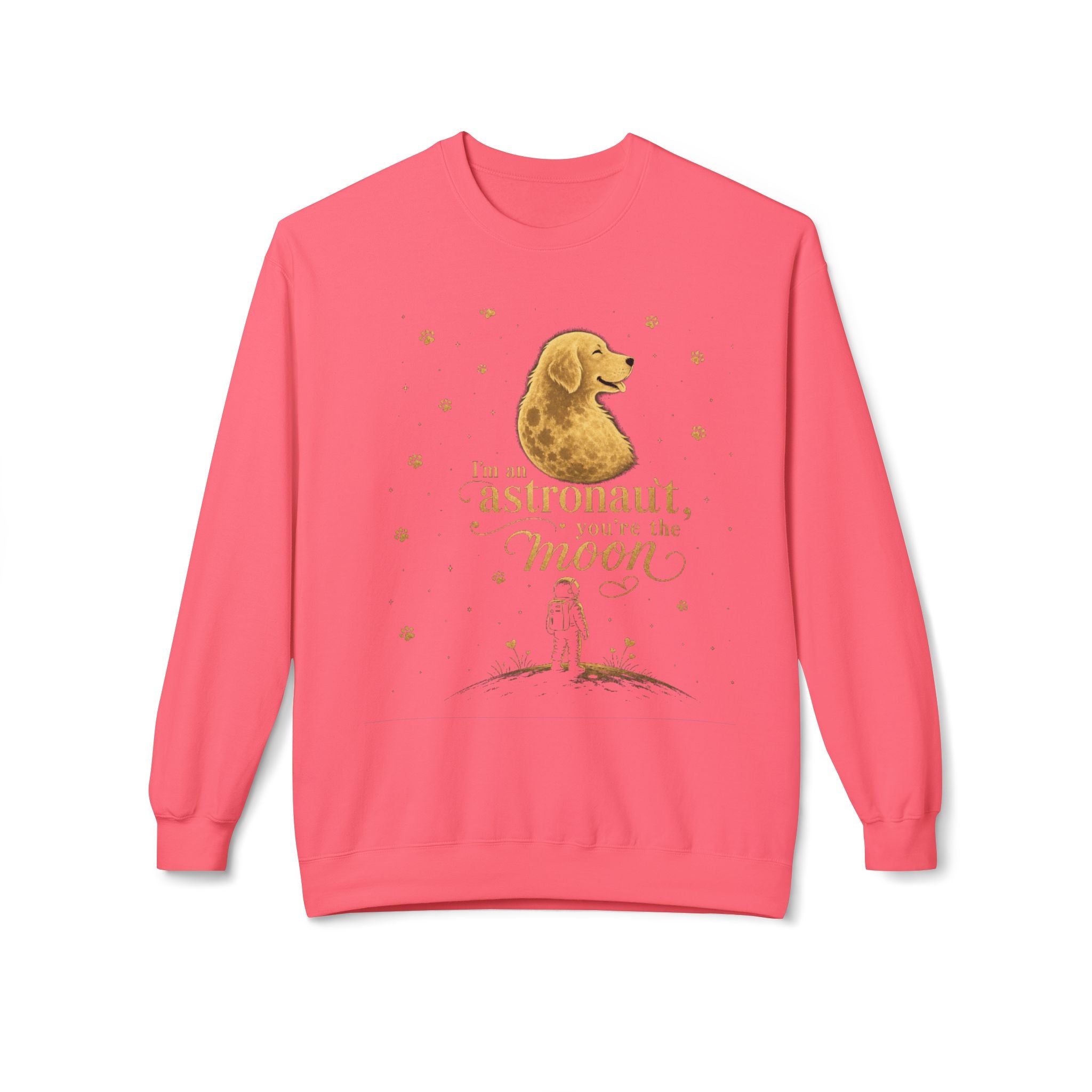 Astronaut & Dog Moon Sweatshirt