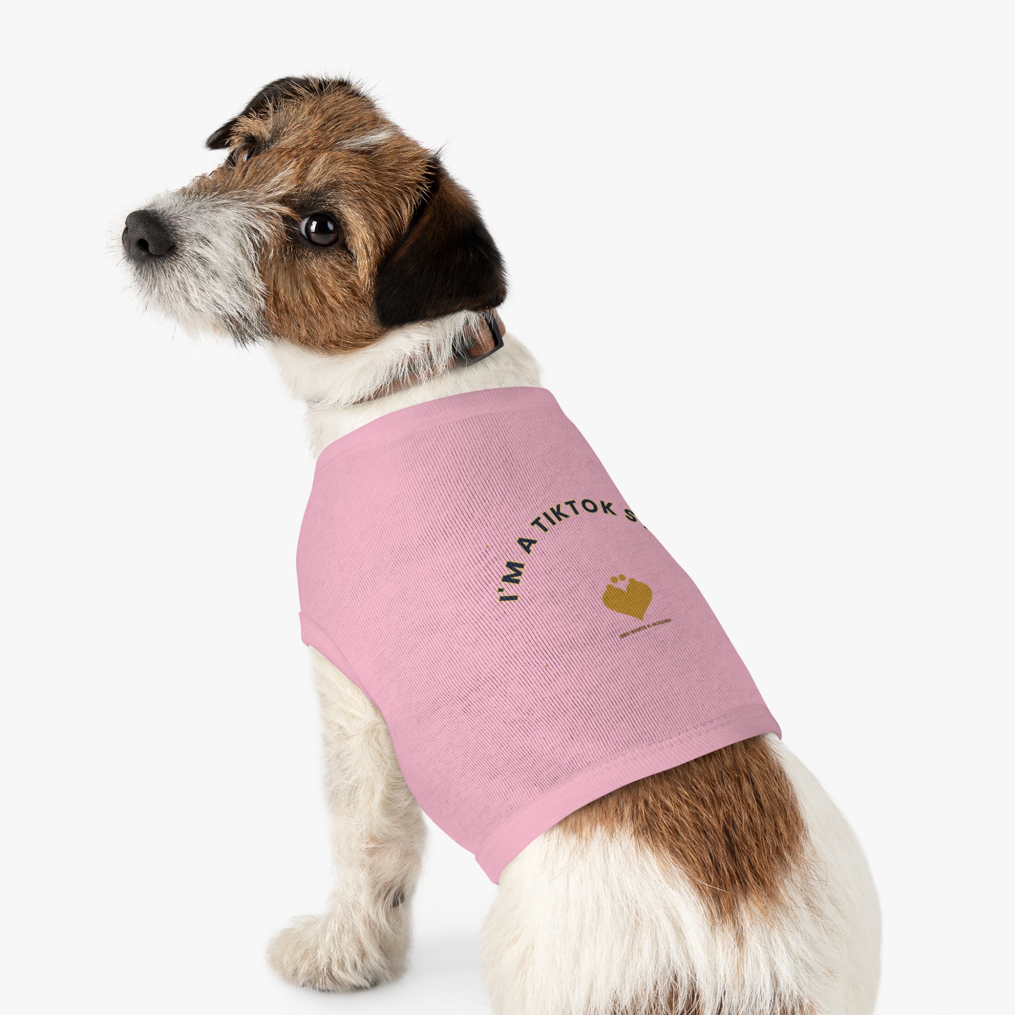 I'm A TikTok Star Pet Tank Top – Cute Social Media Dog/Cat Tee