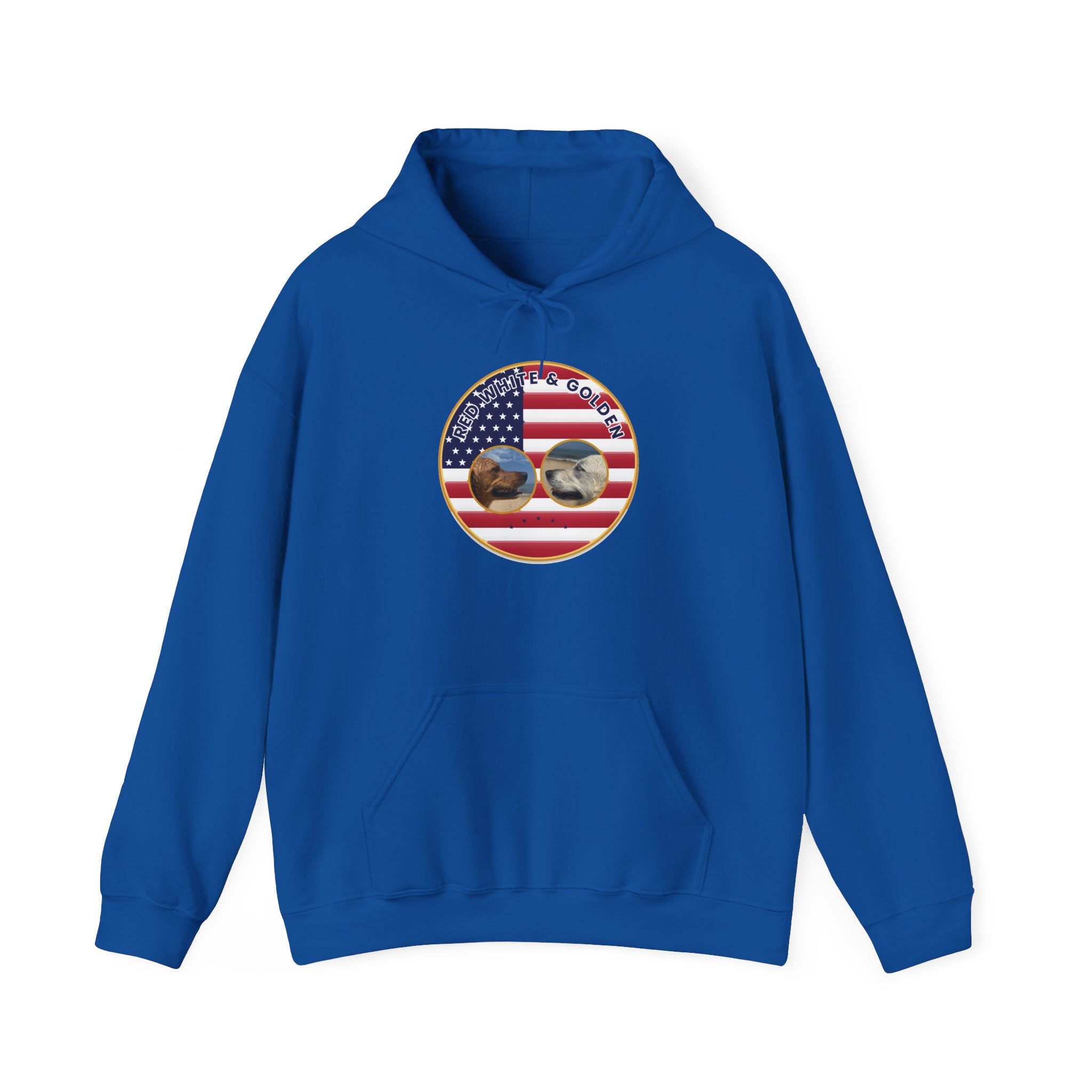 American Flag Sunglasses Hoodie — Patriotic USA Eagle Graphic Sweatshirt