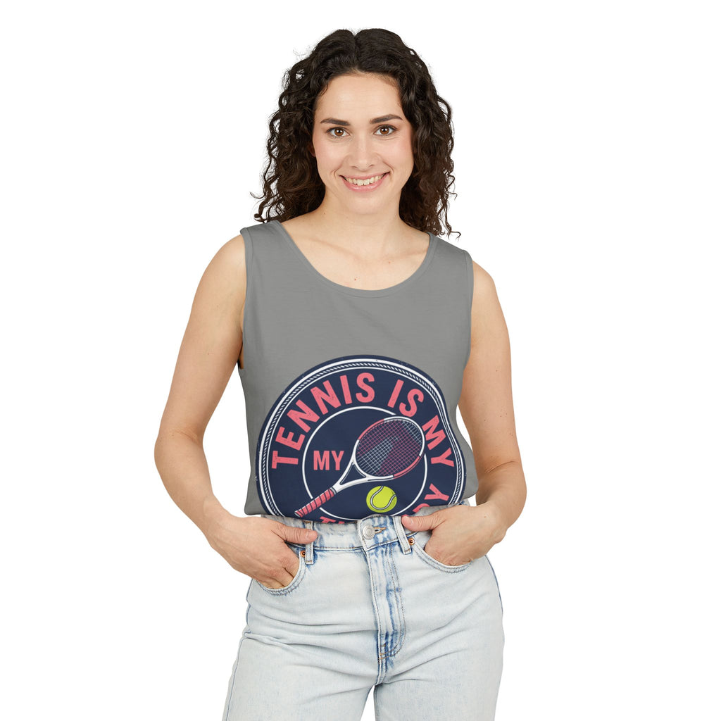 Tennis Is My Therapy Tank Top