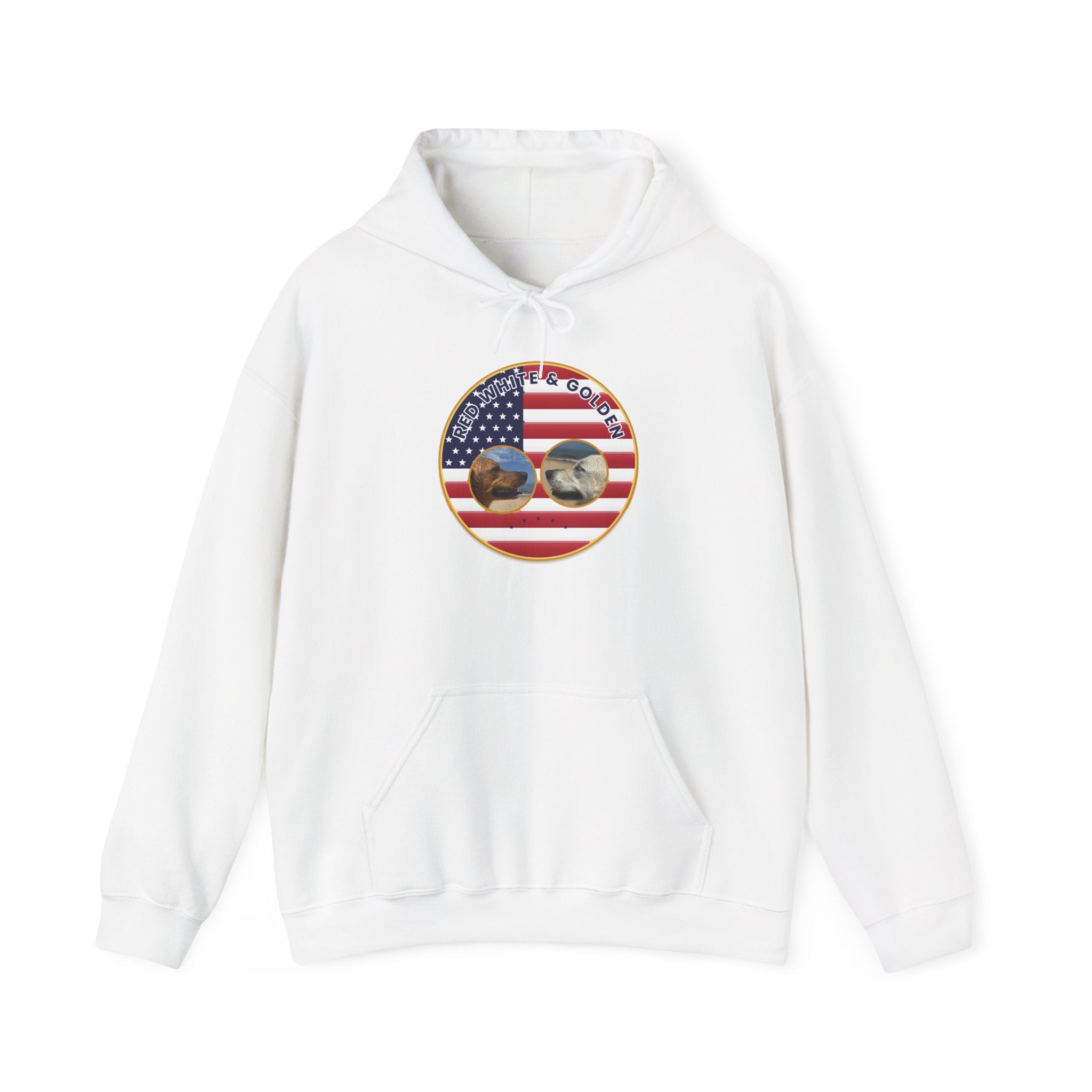American Flag Sunglasses Hoodie — Patriotic USA Eagle Graphic Sweatshirt
