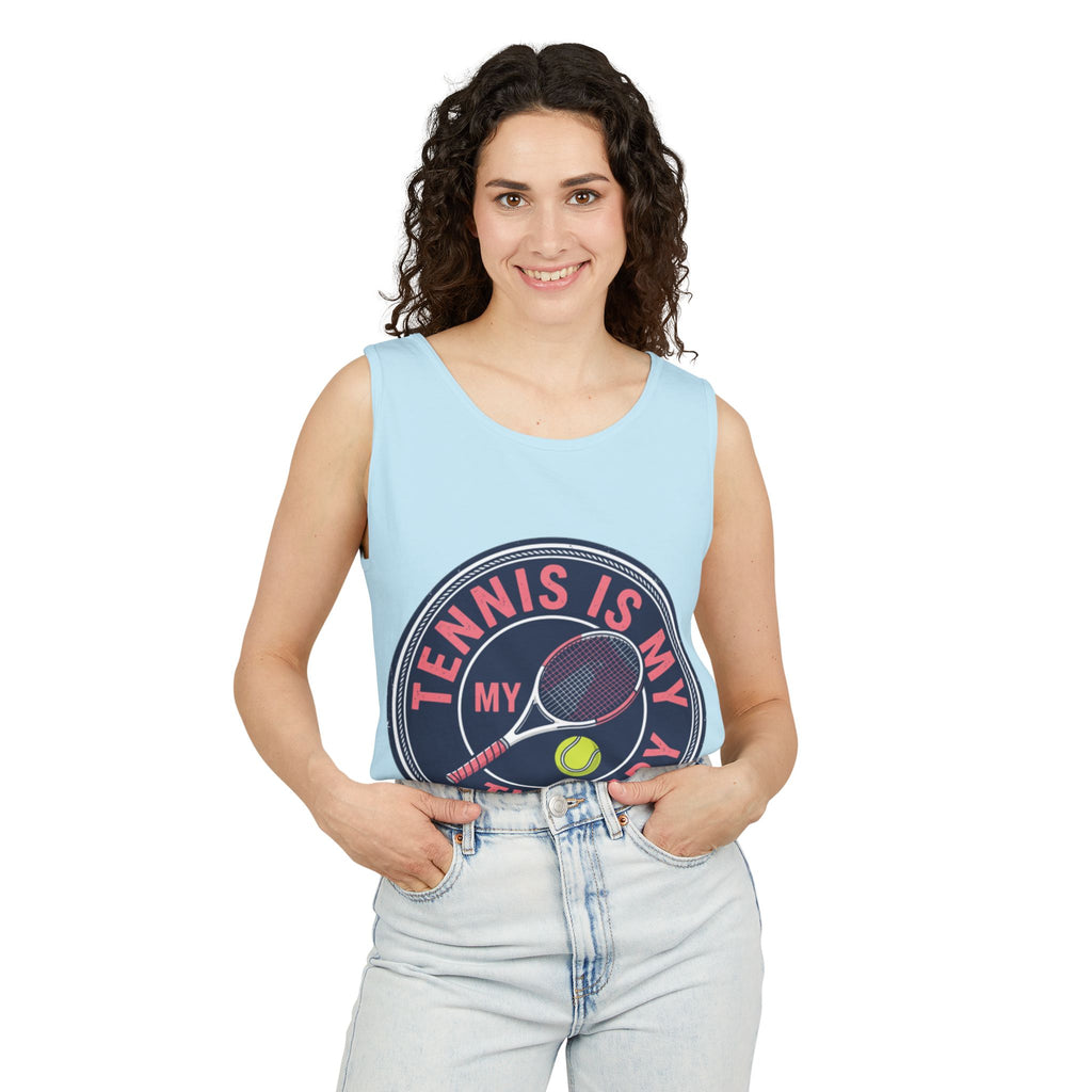 Tennis Is My Therapy Tank Top