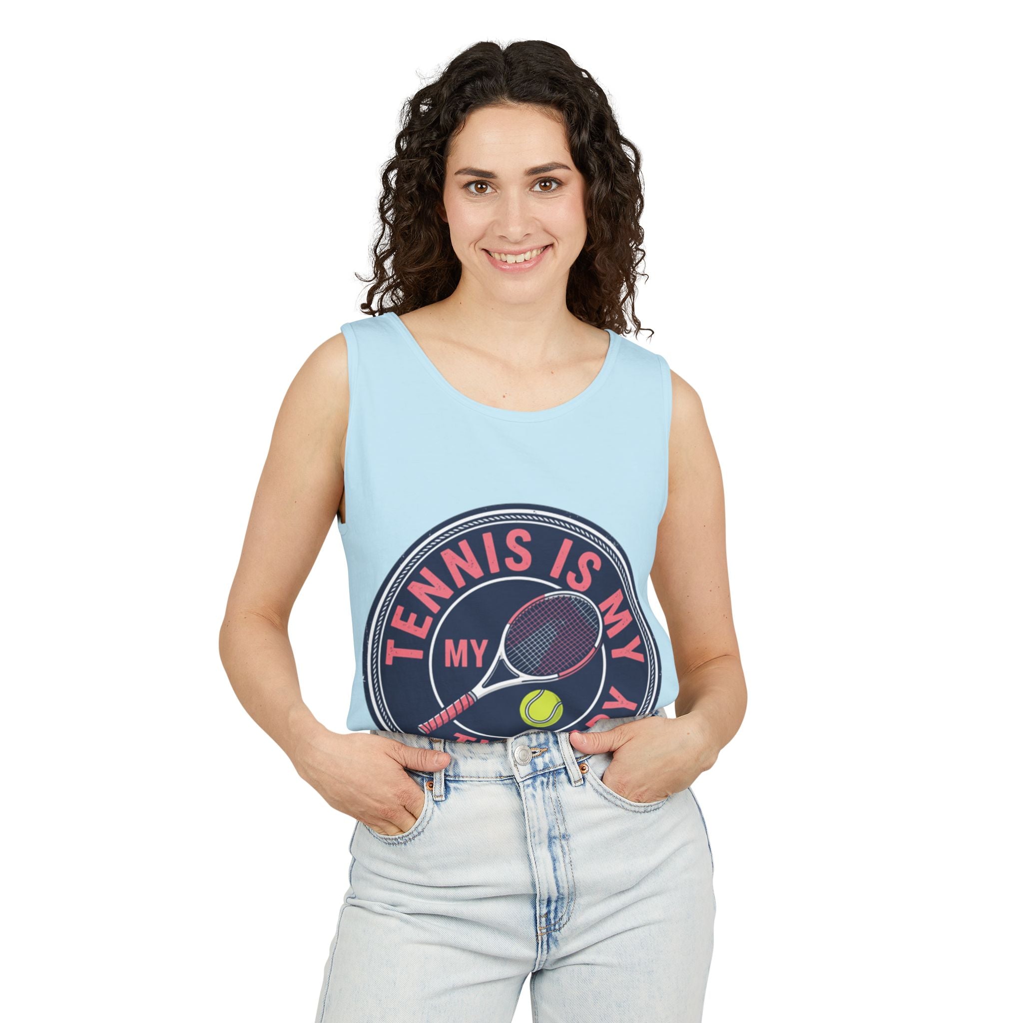 Tennis Is My Therapy Tank Top
