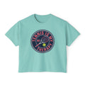 Tennis Tee — "Tennis Is My Therapy" Women's Boxy Shirt