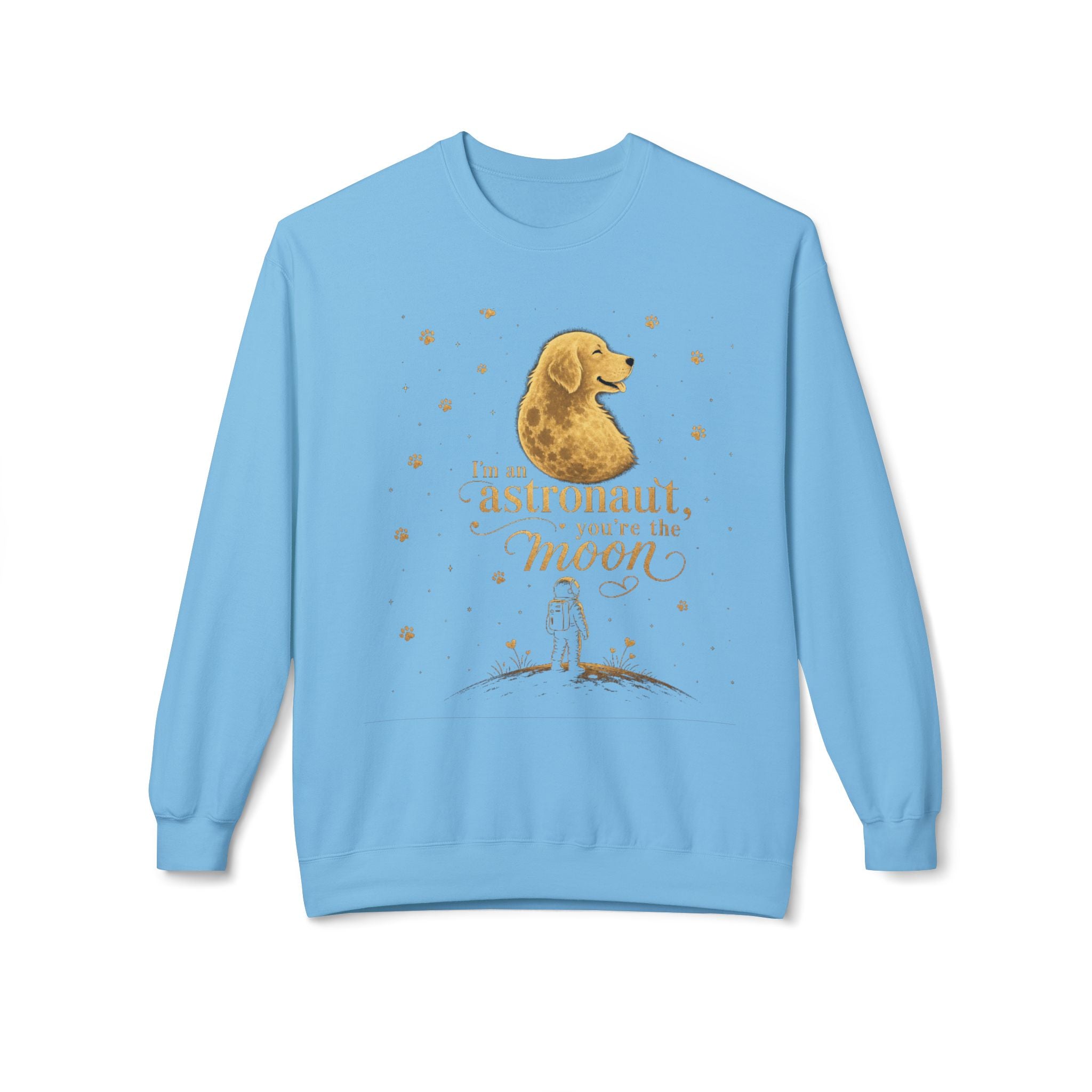 Astronaut & Dog Moon Sweatshirt
