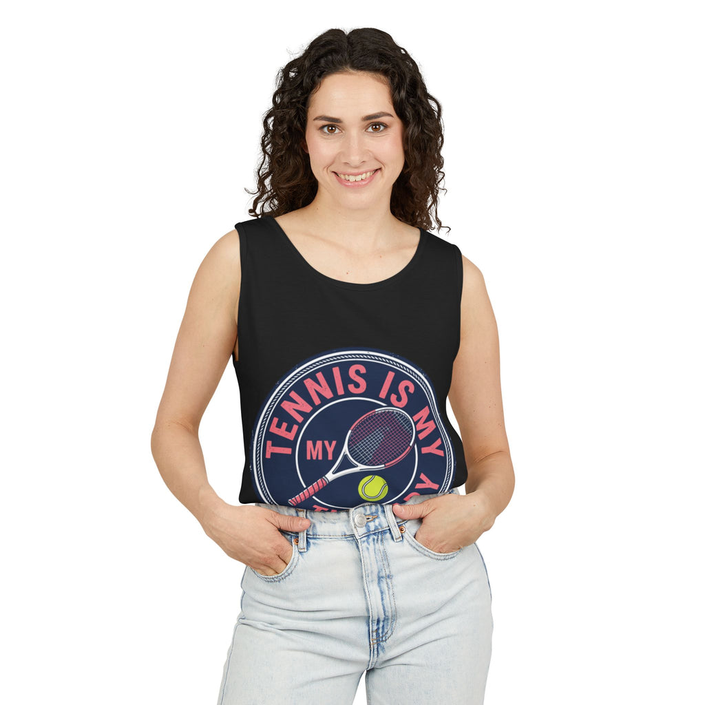Tennis Is My Therapy Tank Top