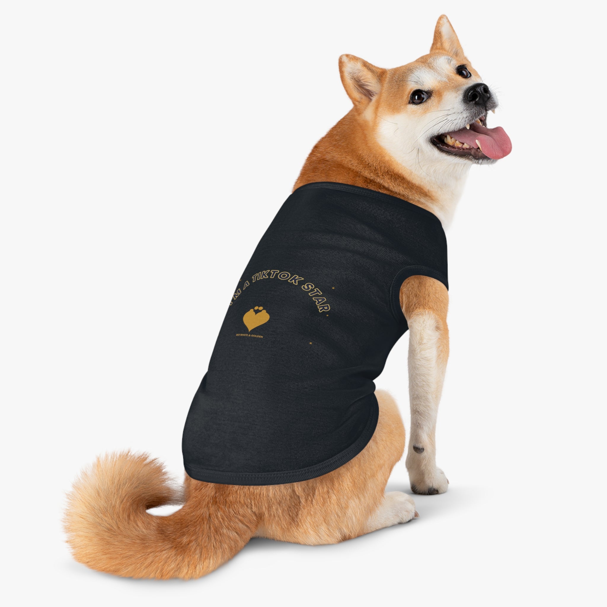 I'm A TikTok Star Pet Tank Top – Cute Social Media Dog/Cat Tee