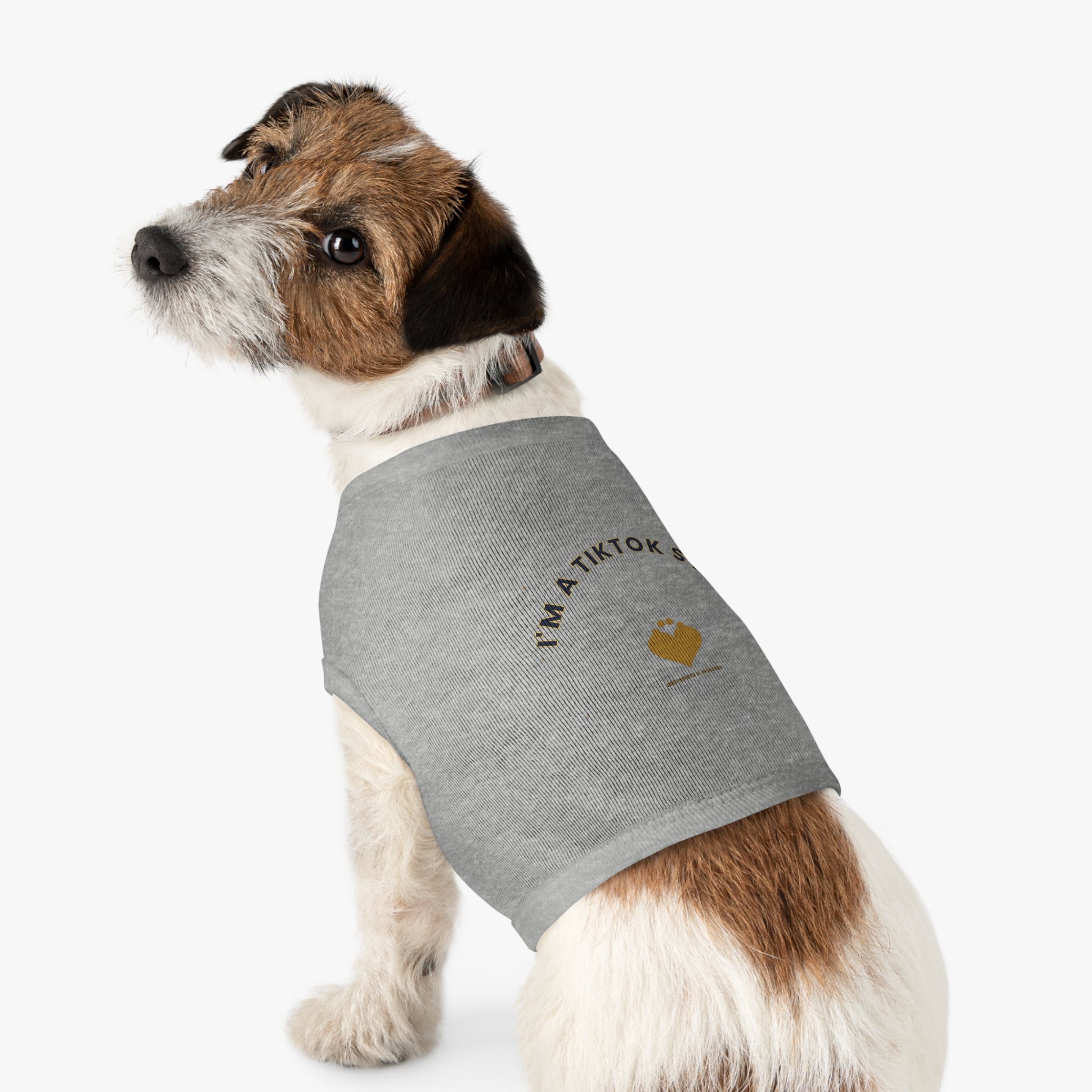 I'm A TikTok Star Pet Tank Top – Cute Social Media Dog/Cat Tee