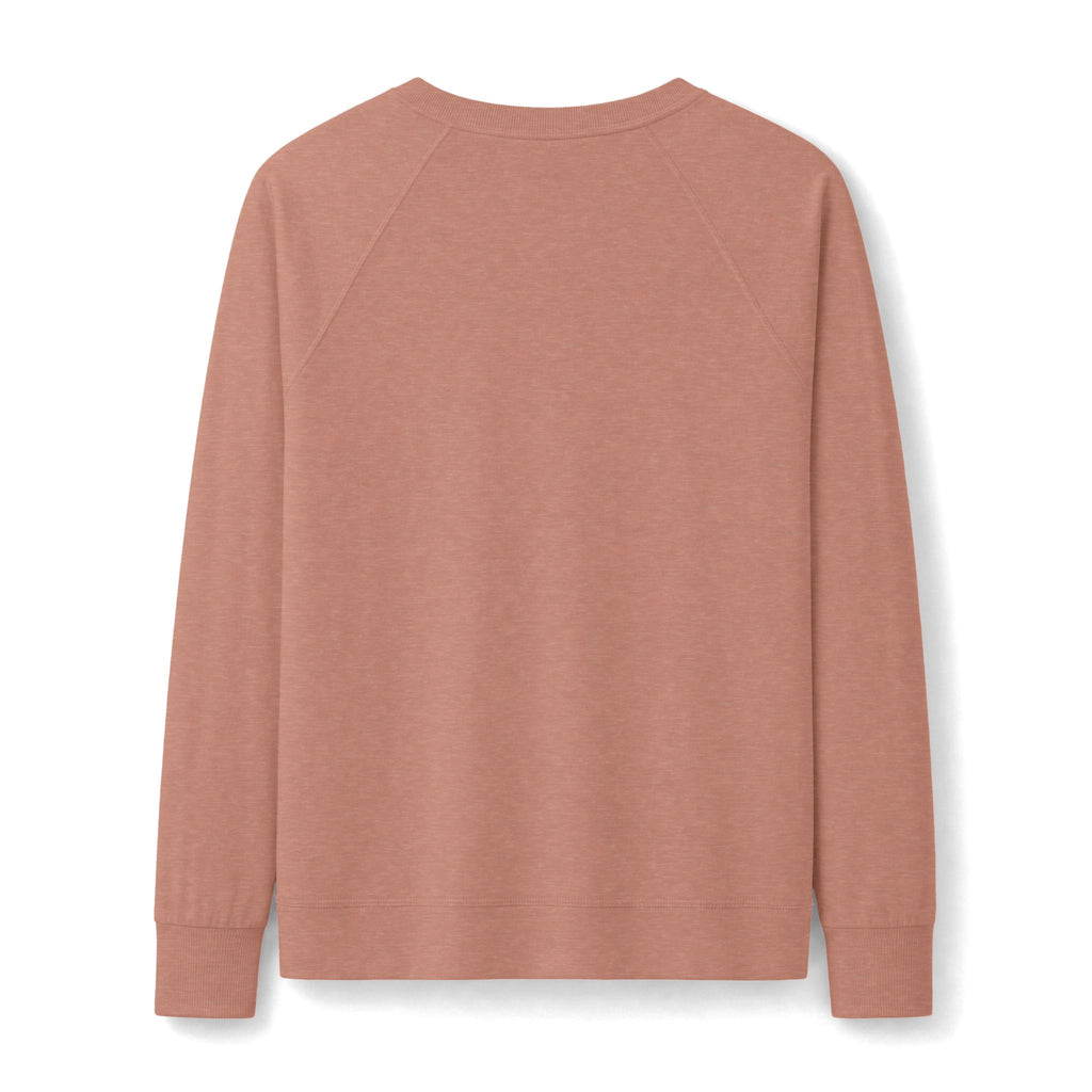 Women's Halloween 'Treats Only' Crewneck Sweatshirt — Pumpkin Dog & Ghosts