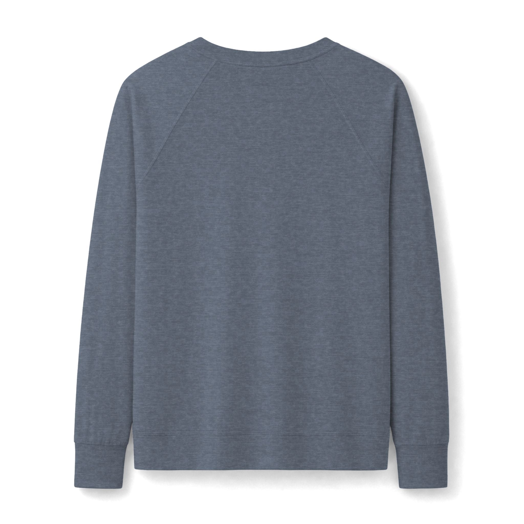 Women's Halloween 'Treats Only' Crewneck Sweatshirt — Pumpkin Dog & Ghosts