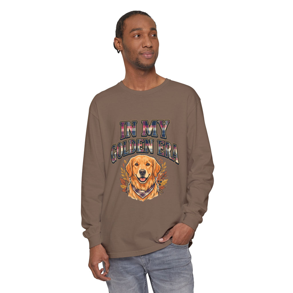 In My Golden Era Long Sleeve T-Shirt — Golden Retriever Graphic