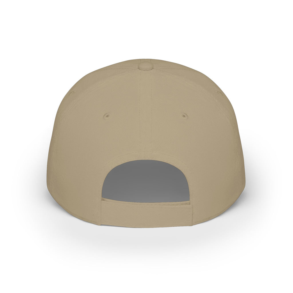 Vintage Golf Club Patch Cap - 'Red White & Golden' Low Profile Baseball Hat