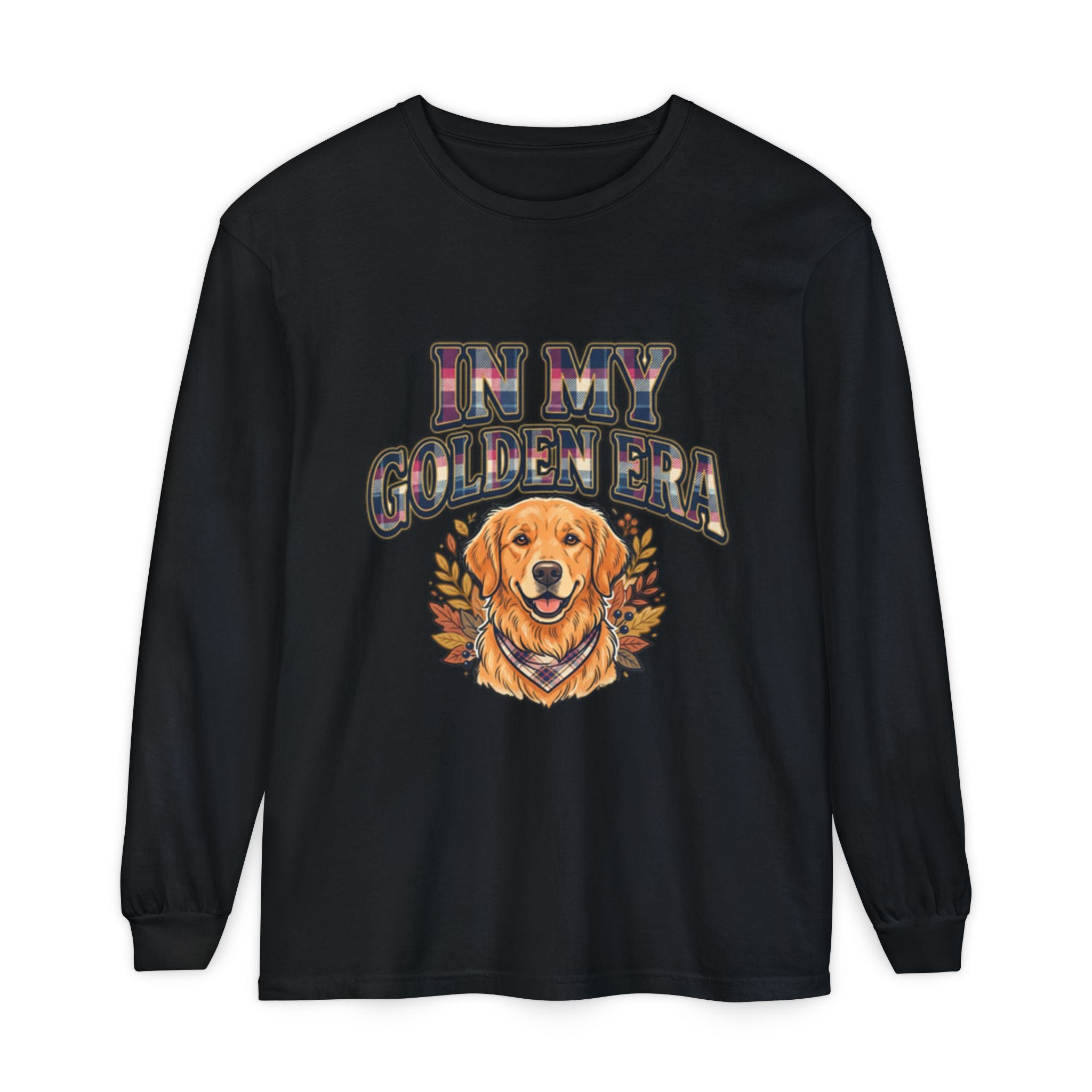 In My Golden Era Long Sleeve T-Shirt — Golden Retriever Graphic
