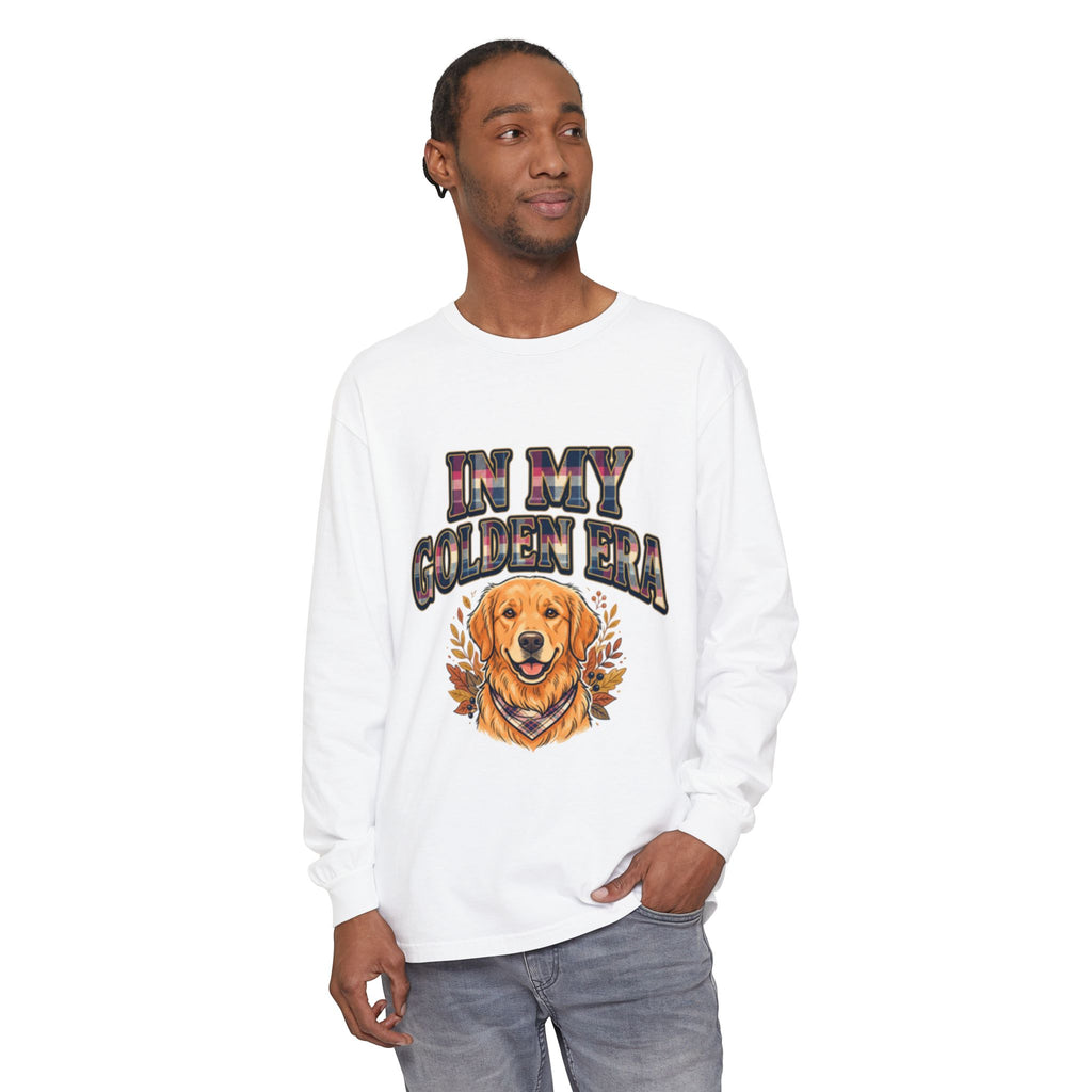 In My Golden Era Long Sleeve T-Shirt — Golden Retriever Graphic