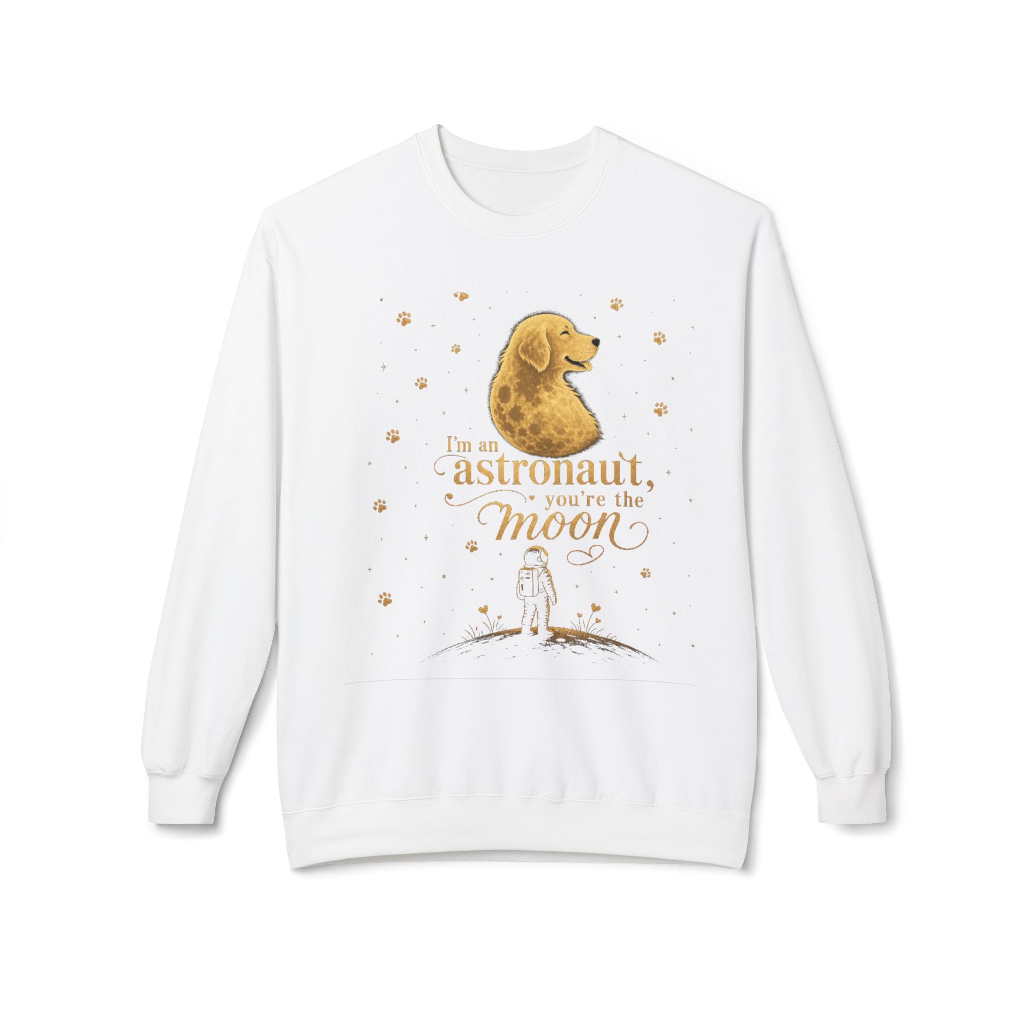 Astronaut & Dog Moon Sweatshirt