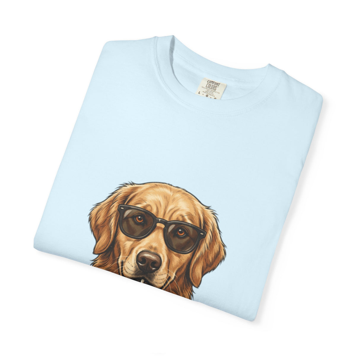 Cold Brew Golden Retriever T-Shirt — Dog Coffee Lover Tee