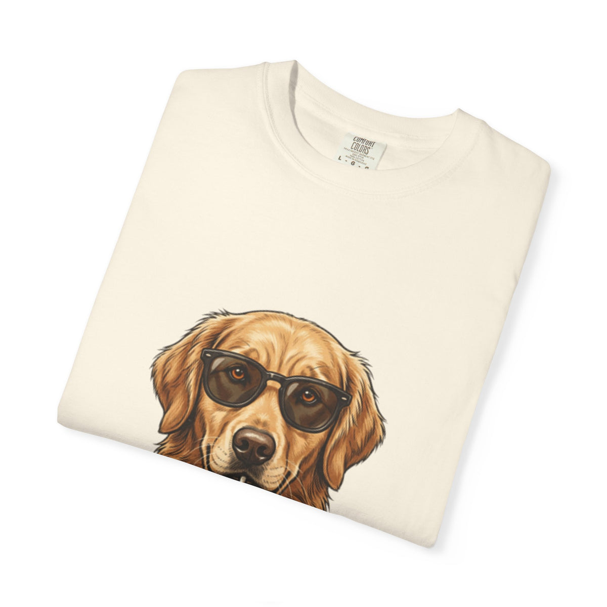 Cold Brew Golden Retriever T-Shirt — Dog Coffee Lover Tee