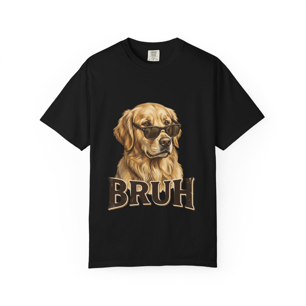 Bruh Sunglasses Golden Retriever T-Shirt