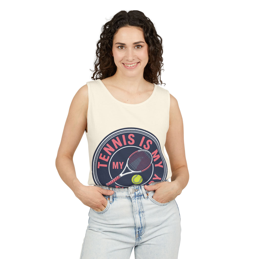 Tennis Is My Therapy Tank Top